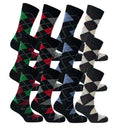 12-pairs-men-s-colourful-heel-toe-black-argyle-diamond-socks-comfort-fit-cotton-rich-durable-work-sock-ultra-smooth-flat-toe-seam-comfortable-school-business-wear-uk-6-11-by-sock-stac_55820d95-95d2-4278-93bb-f38111e88abf - Bobobiy