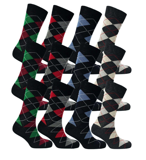 12-pairs-men-s-colourful-heel-toe-black-argyle-diamond-socks-comfort-fit-cotton-rich-durable-work-sock-ultra-smooth-flat-toe-seam-comfortable-school-business-wear-uk-6-11-by-sock-stac_55820d95-95d2-4278-93bb-f38111e88abf - Bobobiy