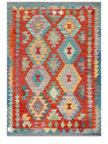 Maimana Afghanistan Kilim Rug - 145 x105 cm - Handmade