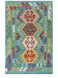 Maimana Afghanistan Kilim Rug - 146 x99 cm - Handmade
