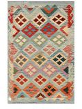 Maimana Afghanistan Kilim Rug - 147 x99 cm - Handmade
