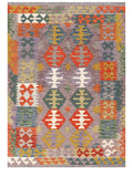 Maimana Afghanistan Kilim Rug - 178 x127 cm - Handmade
