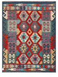 Maimana Afghanistan Kilim Rug - 171 x128 cm - Handmade