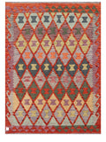 Maimana Afghanistan Kilim Rug - 168 x122 cm - Handmade