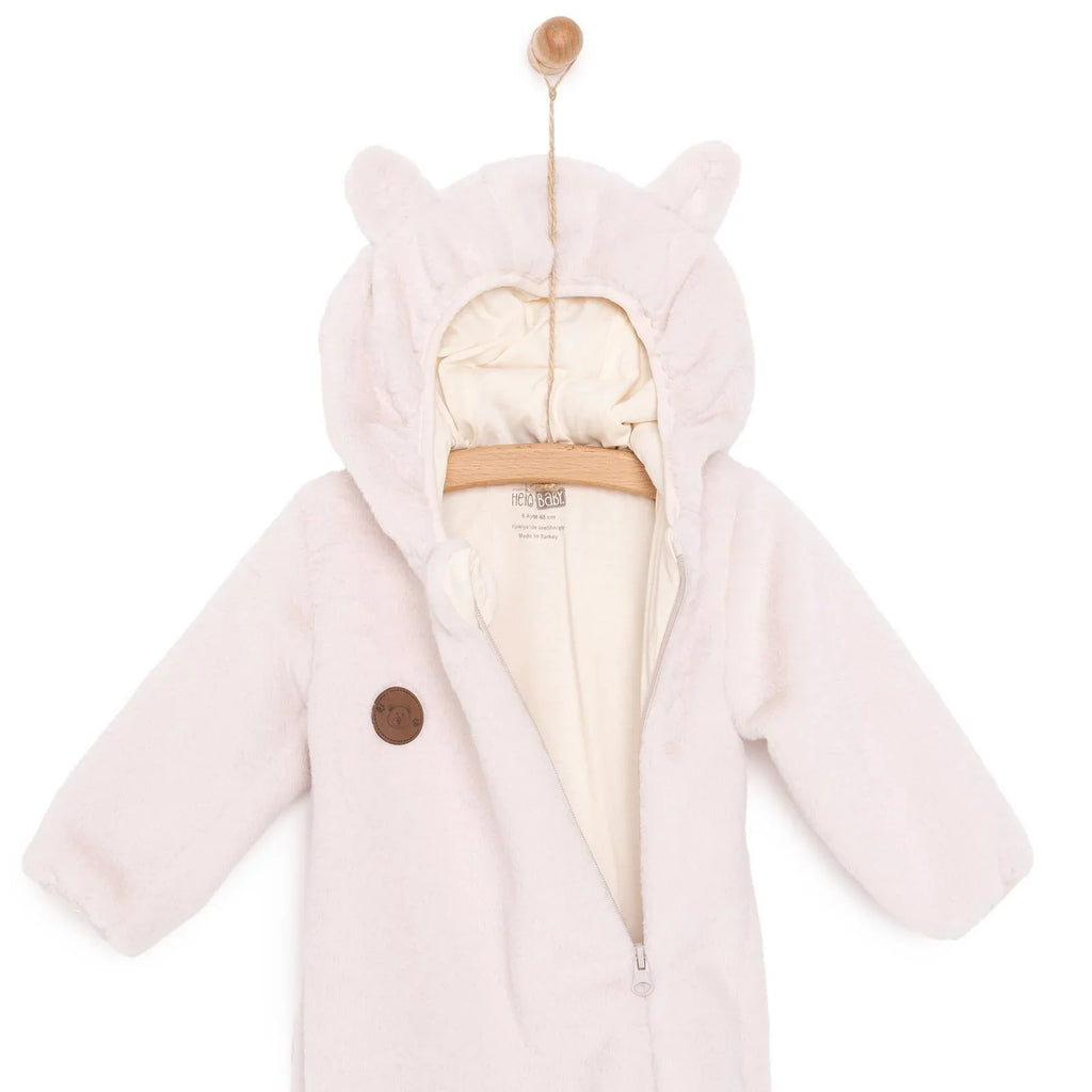 HelloBaby Newborn Unisex Baby Jumpsuit - Beige