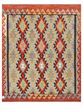 Maimana Afghanistan Kilim Rug - 185 x154 cm - Handmade