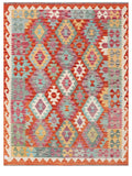 Maimana Afghanistan Kilim Rug - 197 x155 cm - Handmade