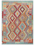 Maimana Afghanistan Kilim Rug - 209 x156 cm - Handmade