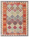 Maimana Afghanistan Kilim Rug - 197 x160 cm - Handmade