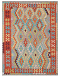 Maimana Afghanistan Kilim Rug - 193 x150 cm - Handmade