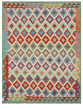Maimana Afghanistan Kilim Rug - 195 x154 cm - Handmade