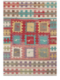 Maimana Afghanistan Kilim Rug - 242 x177 cm - Handmade