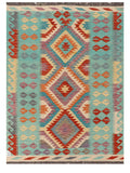 Maimana Afghanistan Kilim Rug - 199 x145 cm - Handmade
