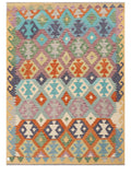 Maimana Afghanistan Kilim Rug - 233 x174 cm - Handmade