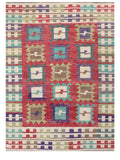Maimana Afghanistan Kilim Rug - 238 x177 cm - Handmade