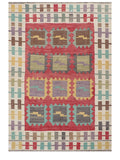 Maimana Afghanistan Kilim Rug - 244 x172 cm - Handmade