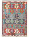 Maimana Afghanistan Kilim Rug - 231 x168 cm - Handmade