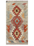 Maimana Afghanistan Kilim Rug - 100 x 51 cm - Handmade