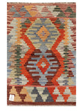 Maimana Afghanistan Kilim Rug - 84 x 56 cm - Handmade