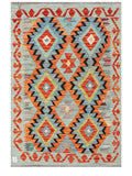 Maimana Afghanistan Kilim Rug - 137 x92 cm - Handmade