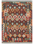 Maimana Afghanistan Kilim Rug - 169 x126 cm - Handmade