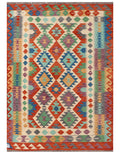 Maimana Afghanistan Kilim Rug - 211 x150 cm - Handmade
