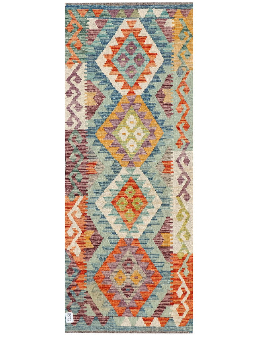 Maimana Afghanistan Kilim Rug - 155 x62 cm - Handmade