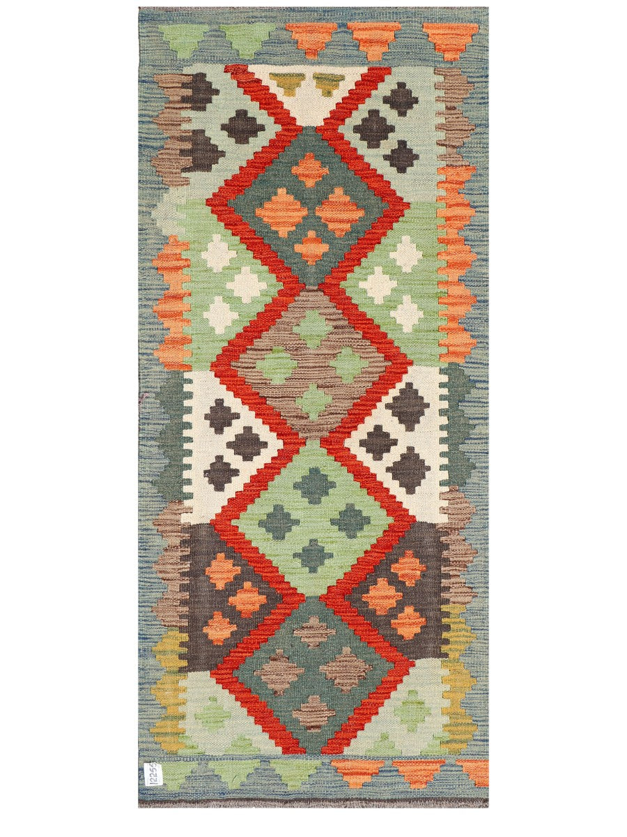 Maimana Afghanistan Kilim Rug - 157 x71 cm - Handmade
