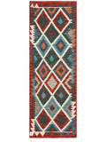 Maimana Afghanistan Kilim Rug - 177 x63 cm - Handmade