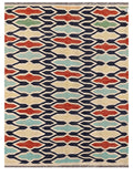 Maimana Afghanistan Kilim Rug - 196 x147 cm - Handmade