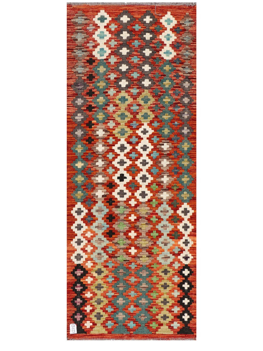 Maimana Afghanistan Kilim Rug - 171 x68 cm - Handmade