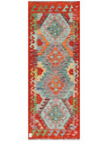 Maimana Afghanistan Kilim Rug - 169 x65 cm - Handmade