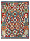 Maimana Afghanistan Kilim Rug - 200 x153 cm - Handmade