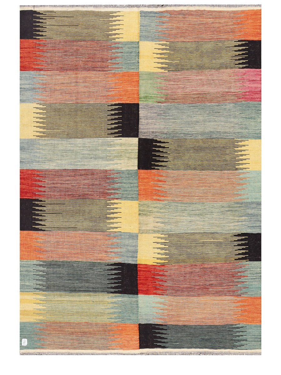 Maimana Afghanistan Kilim Rug - 240 x169 cm - Handmade