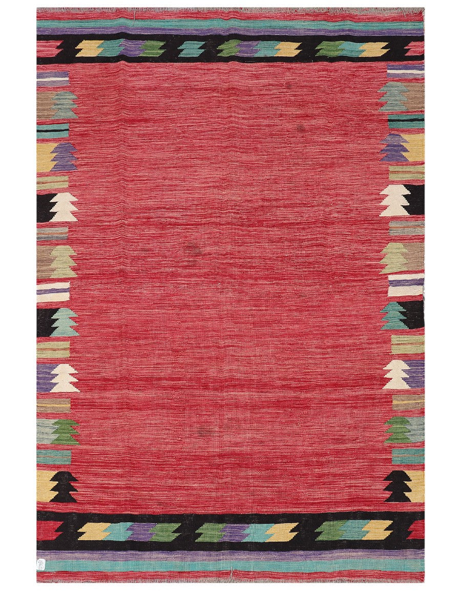 Maimana Afghanistan Kilim Rug - 243 x164 cm - Handmade
