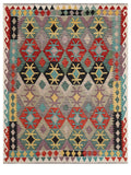 Maimana Afghanistan Kilim Rug - 231 x180 cm - Handmade