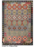 Maimana Afghanistan Kilim Rug - 296 x204 cm - Handmade