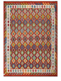 Maimana Afghanistan Kilim Rug - 291 x207 cm - Handmade