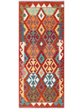 Maimana Afghanistan Kilim Rug - 196 x83 cm - Handmade