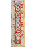 Maimana Afghanistan Kilim Runner - 286 x 85 cm - Handmade
