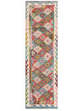 Maimana Afghanistan Kilim Runner - 289 x 88 cm - Handmade