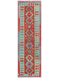 Maimana Afghanistan Kilim Runner - 289 x 91 cm - Handmade