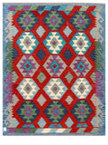 Maimana Afghanistan Kilim Rug - 167 x130 cm - Handmade