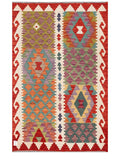 Maimana Afghanistan Kilim Rug - 149 x98 cm - Handmade