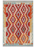 Maimana Afghanistan Kilim Rug - 143 x100 cm - Handmade