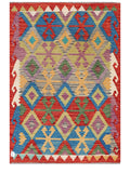 Maimana Afghanistan Kilim Rug - 147 x104 cm - Handmade
