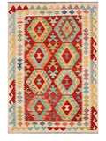 Maimana Afghanistan Kilim Rug - 147 x104 cm - Handmade