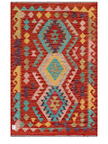 Maimana Afghanistan Kilim Rug - 130 x 87 cm - Handmade
