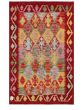 Maimana Afghanistan Kilim Rug - 130 x 84 cm - Handmade