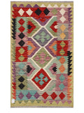 Maimana Afghanistan Kilim Rug - 124 x 77 cm - Handmade